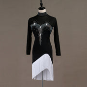 OCTLQ105 Latin Woman Wear Samba Competition Dancing Dresses